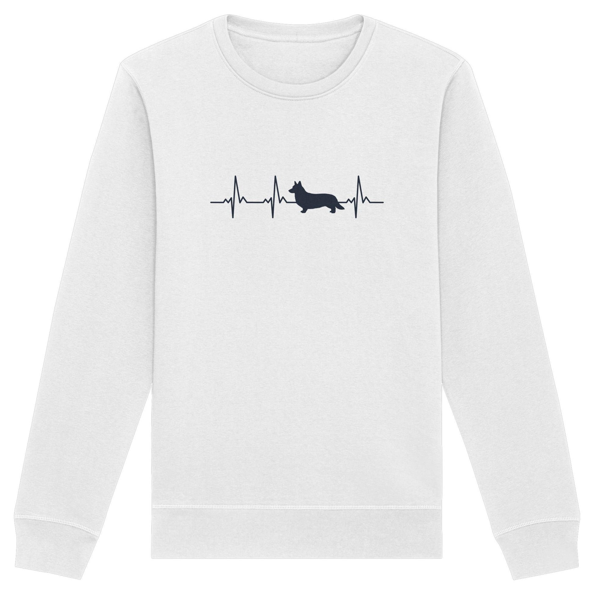 Herzschlag Corgi - Organic Basic Unisex Sweatshirt