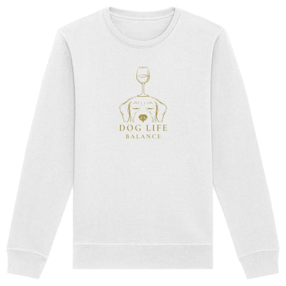 Dog Life Balance - Dackel (Rauhaar) - Organic Basic Unisex Sweatshirt