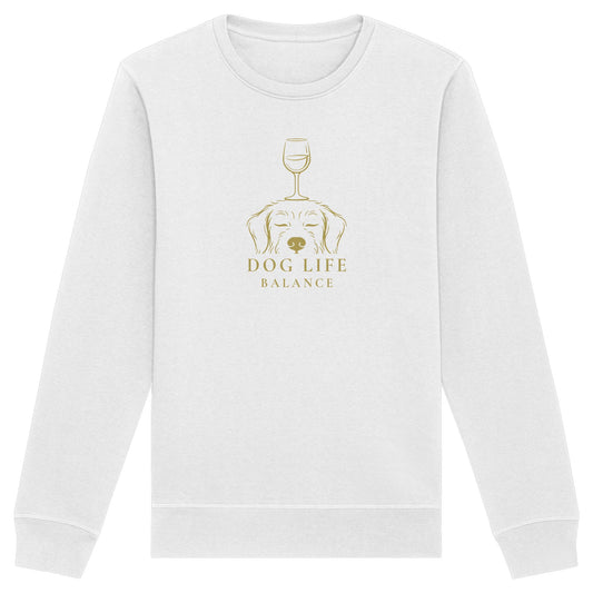 Dog Life Balance - Dackel (Rauhaar) - Organic Basic Unisex Sweatshirt