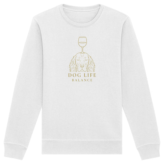 Dog Life Balance - English Springer Spaniel - Organic Basic Unisex Sweatshirt