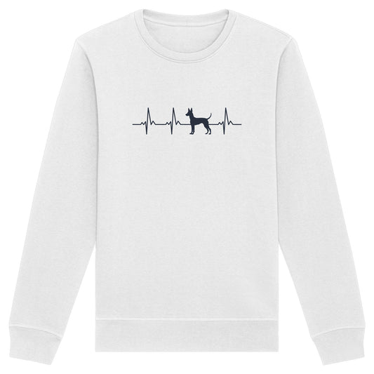 Herzschlag Podenco - Organic Basic Unisex Sweatshirt