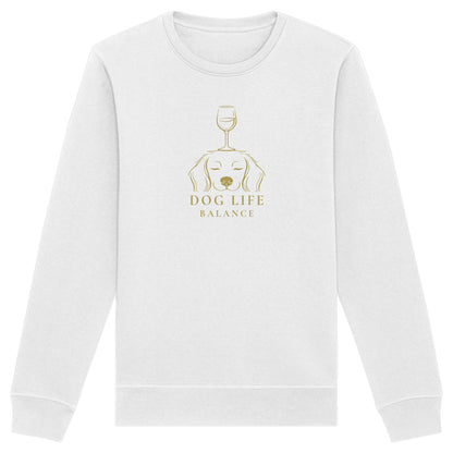 Dog Life Balance - Dackel (Langhaar) - Organic Basic Unisex Sweatshirt