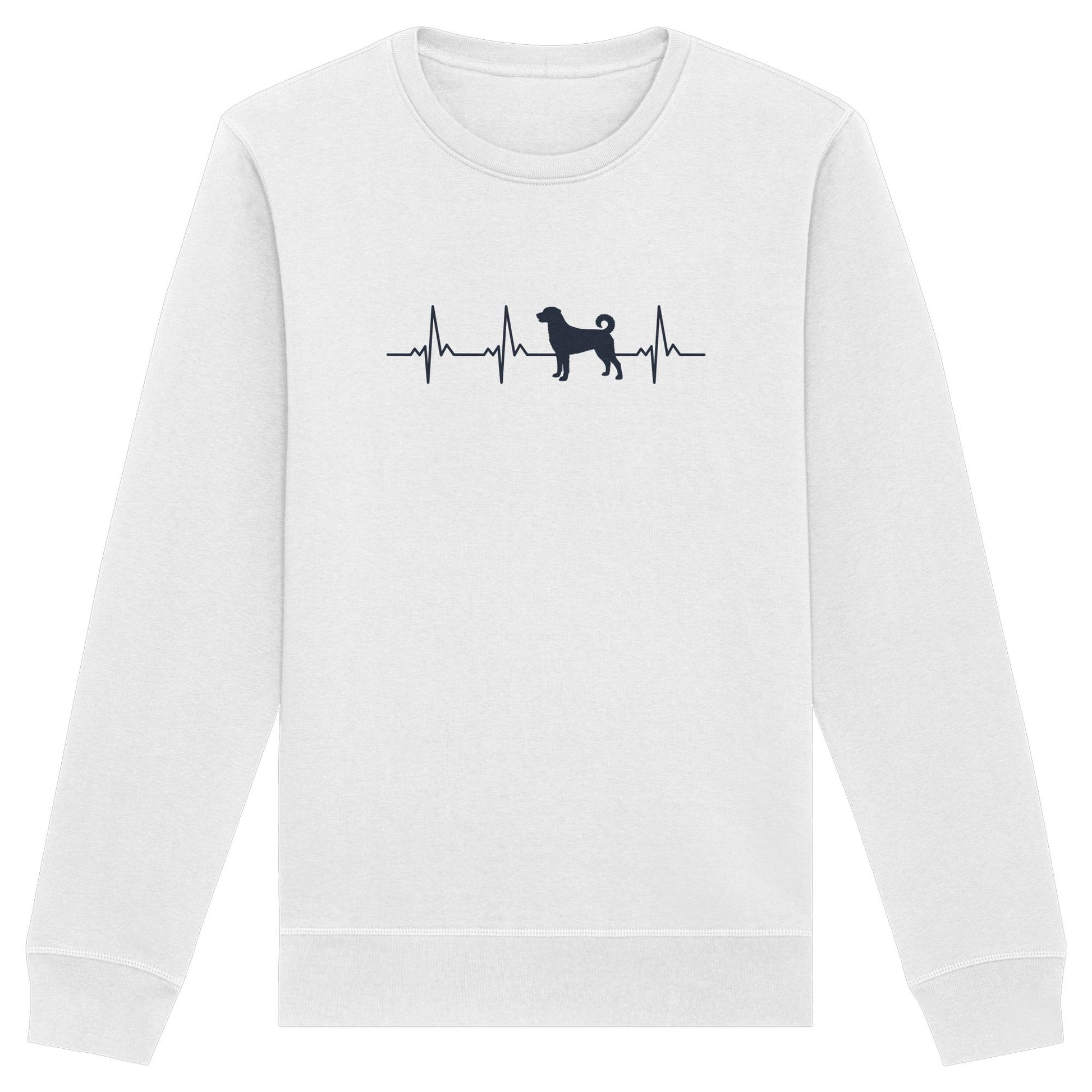 Herzschlag Appenzeller Sennenhund - Organic Basic Unisex Sweatshirt