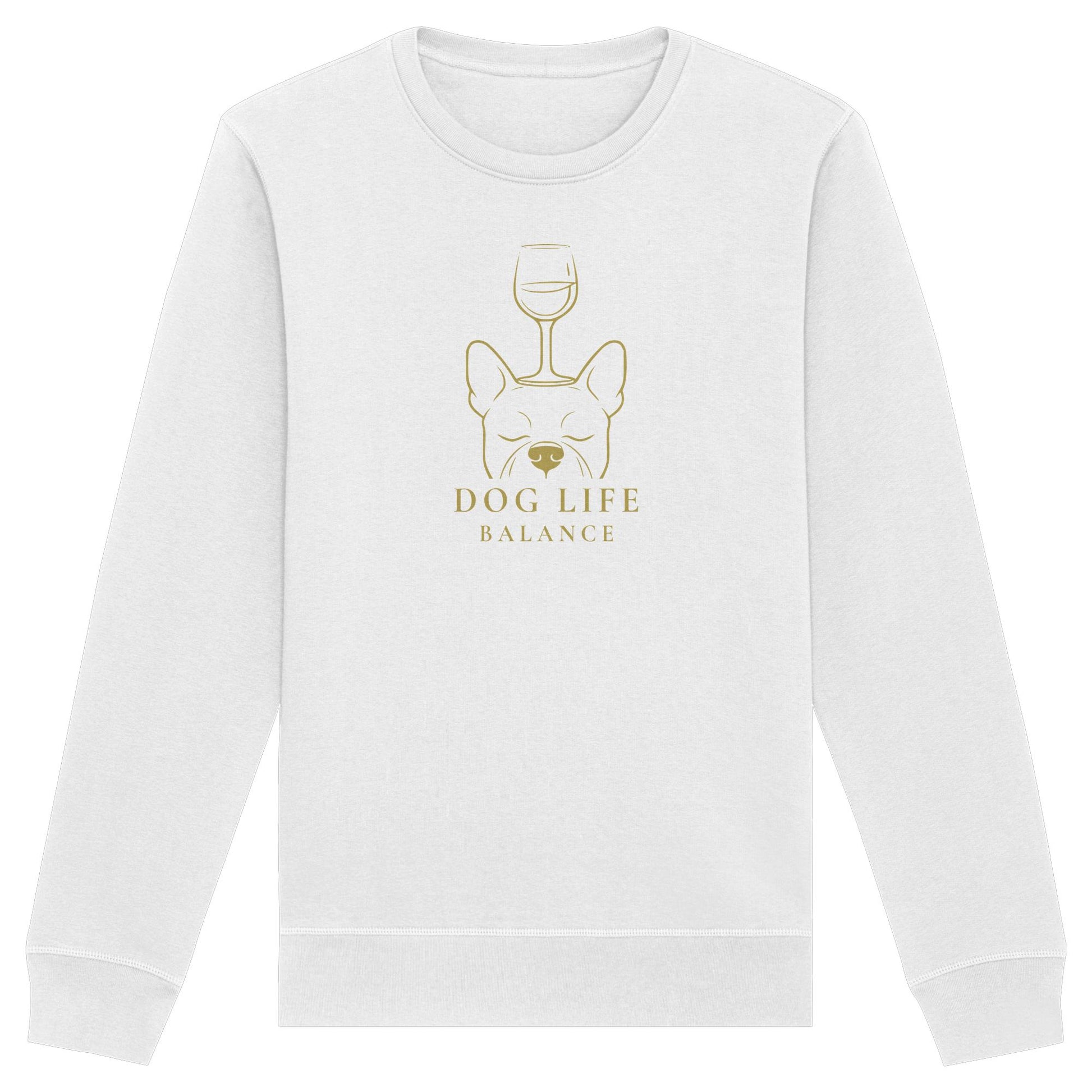 Dog Life Balance - Französische Bulldogge - Organic Basic Unisex Sweatshirt