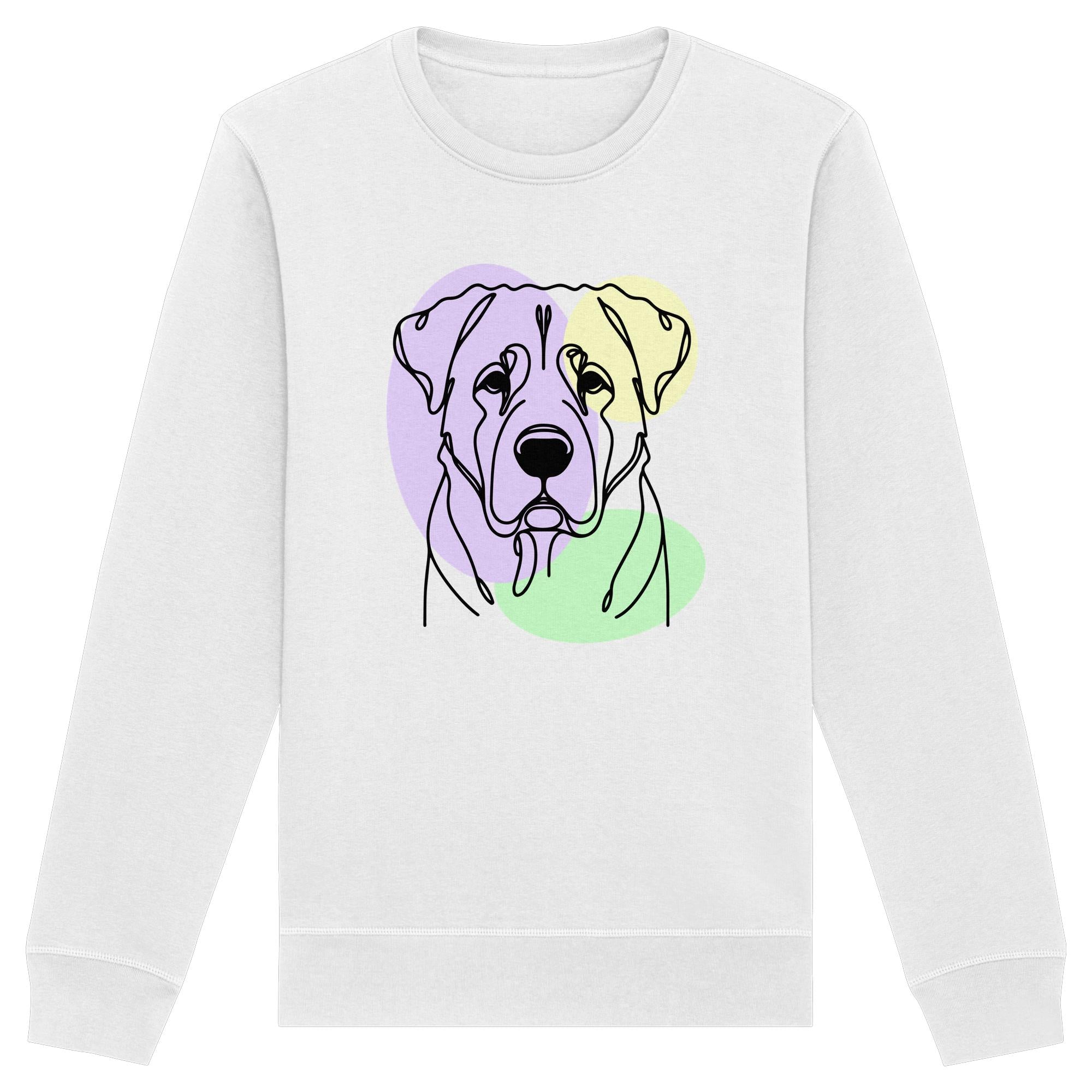 Line Art - Süßer Kangal - Organic Basic Unisex Sweatshirt