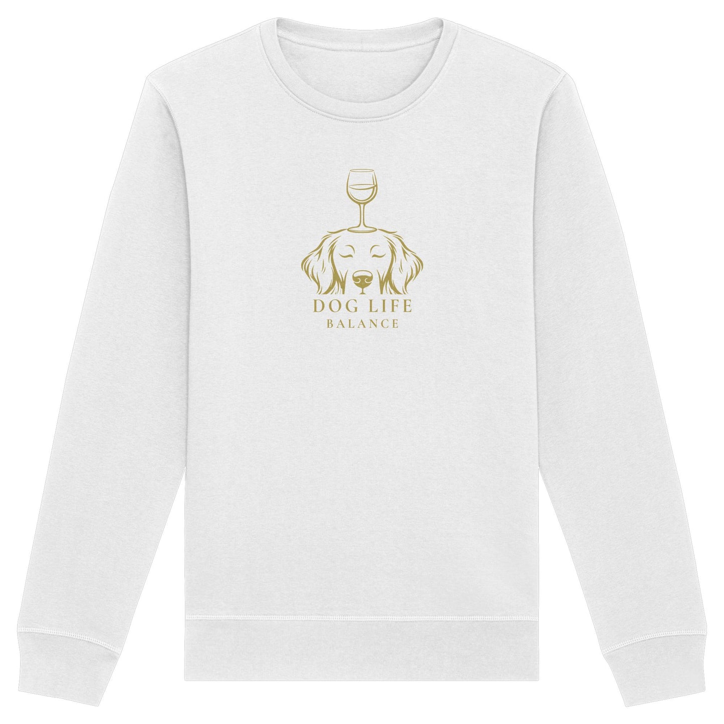 Dog Life Balance - Flat Coated Retriever - Organic Basic Unisex Sweatshirt