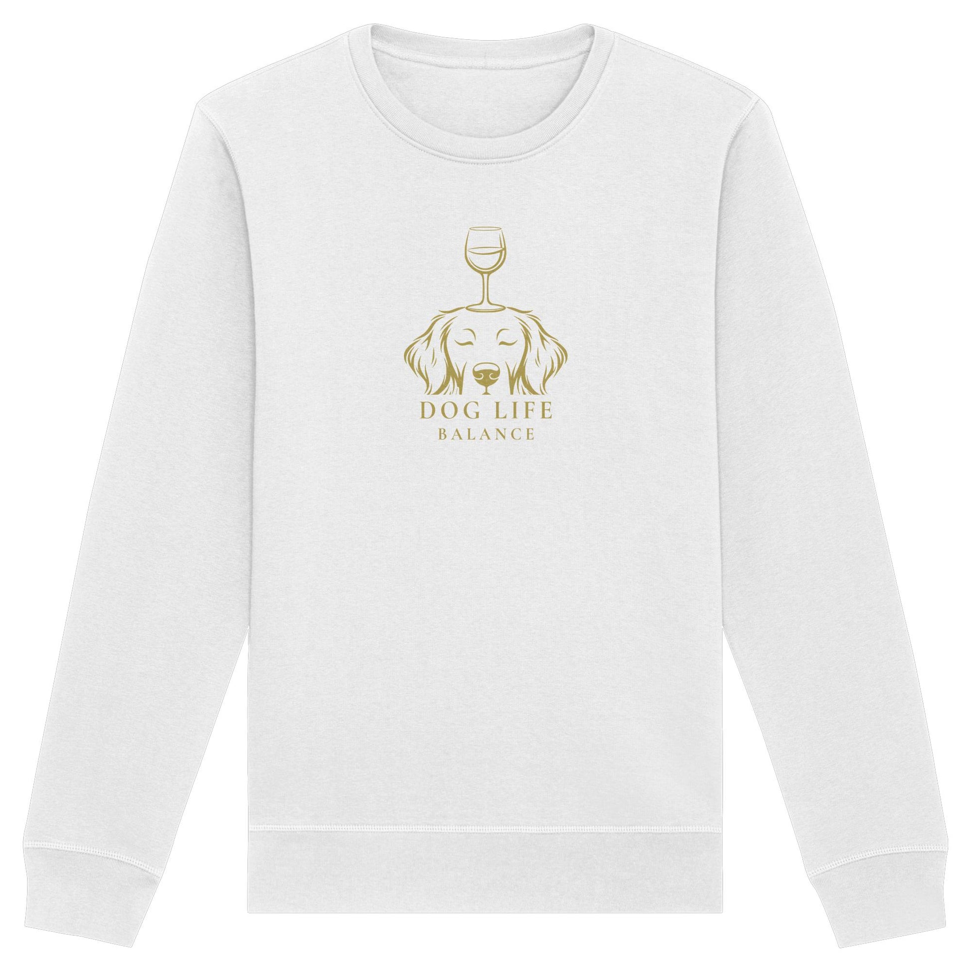 Dog Life Balance - Flat Coated Retriever - Organic Basic Unisex Sweatshirt