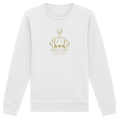 Dog Life Balance - Flat Coated Retriever - Organic Basic Unisex Sweatshirt