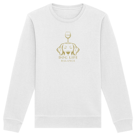 Dog Life Balance - Flat Coated Retriever - Organic Basic Unisex Sweatshirt