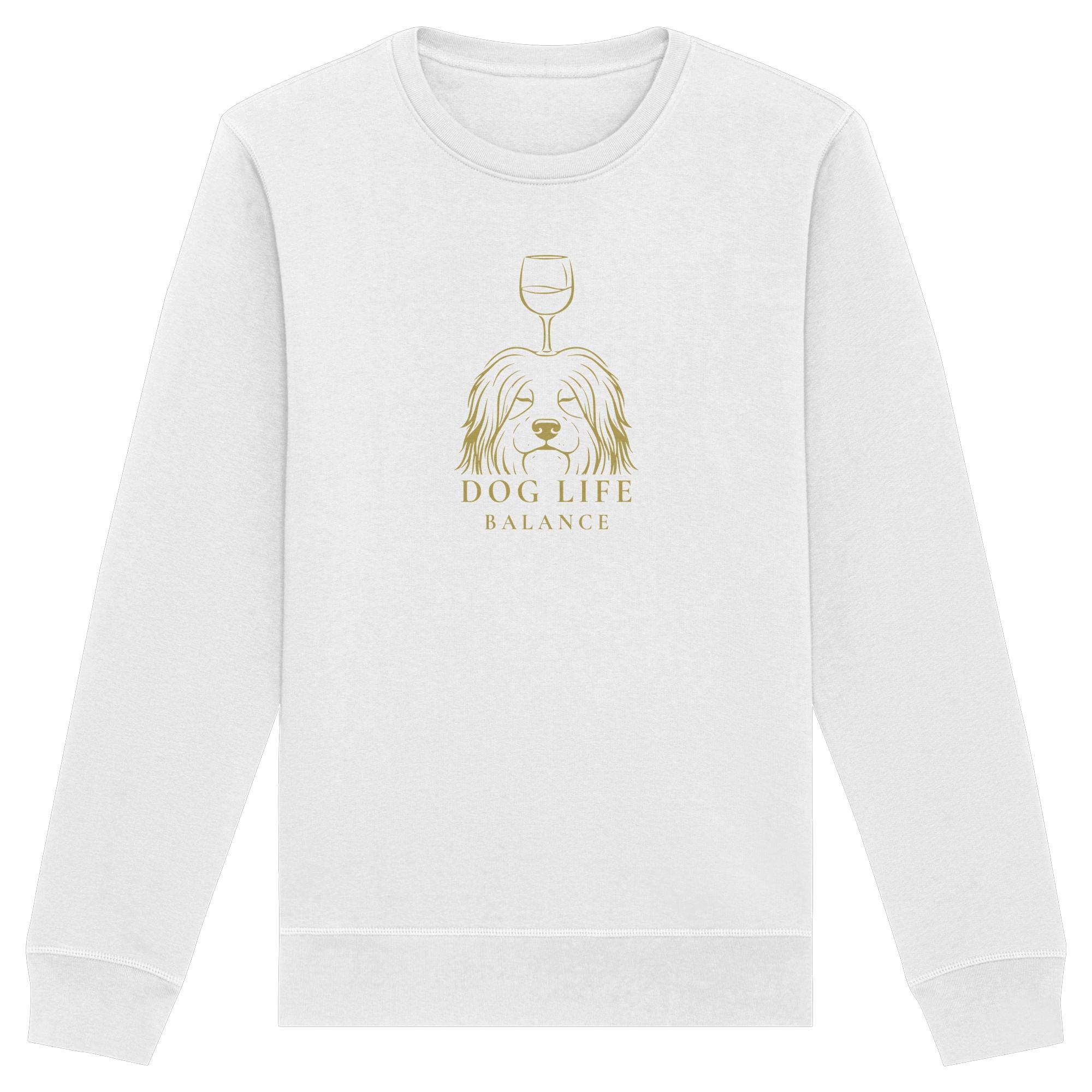 Dog Life Balance - Bearded Collie - Organic Basic Unisex Sweatshirt