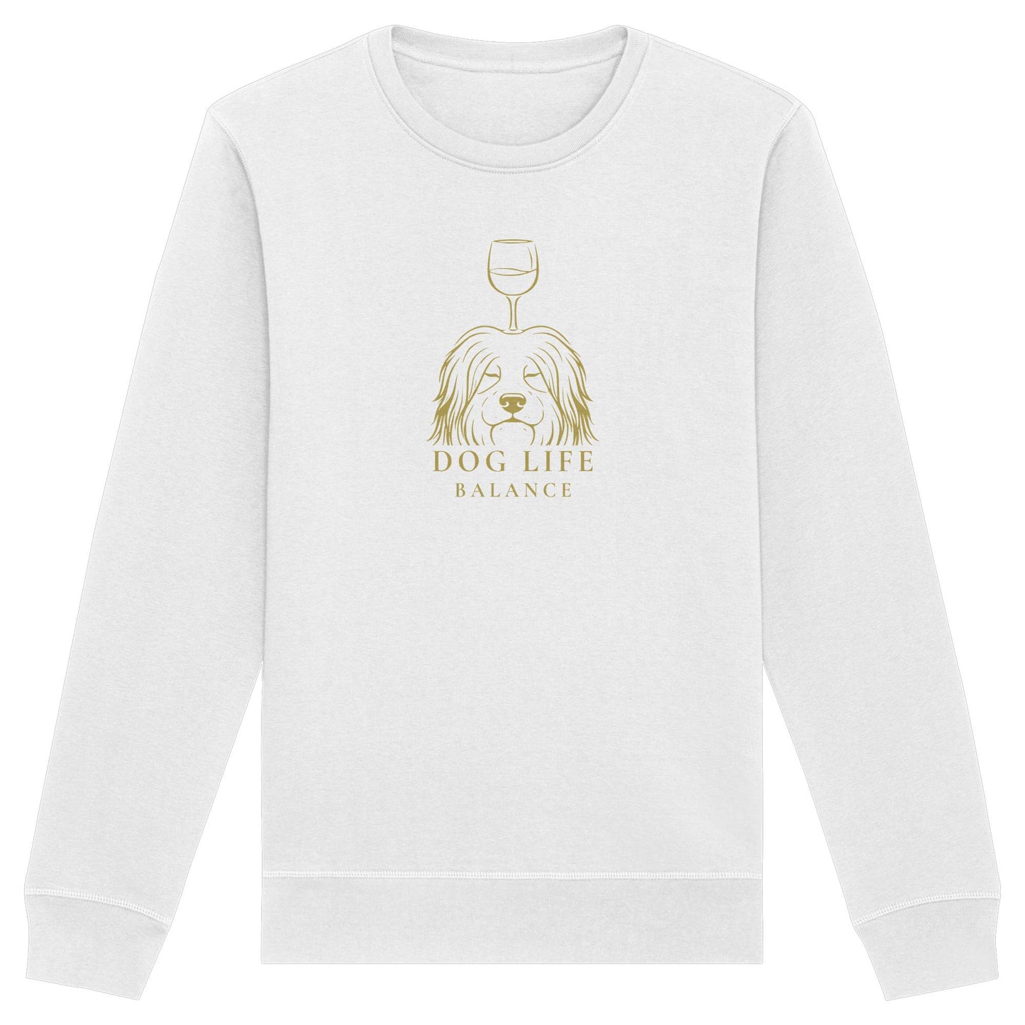 Dog Life Balance - Bearded Collie - Organic Basic Unisex Sweatshirt