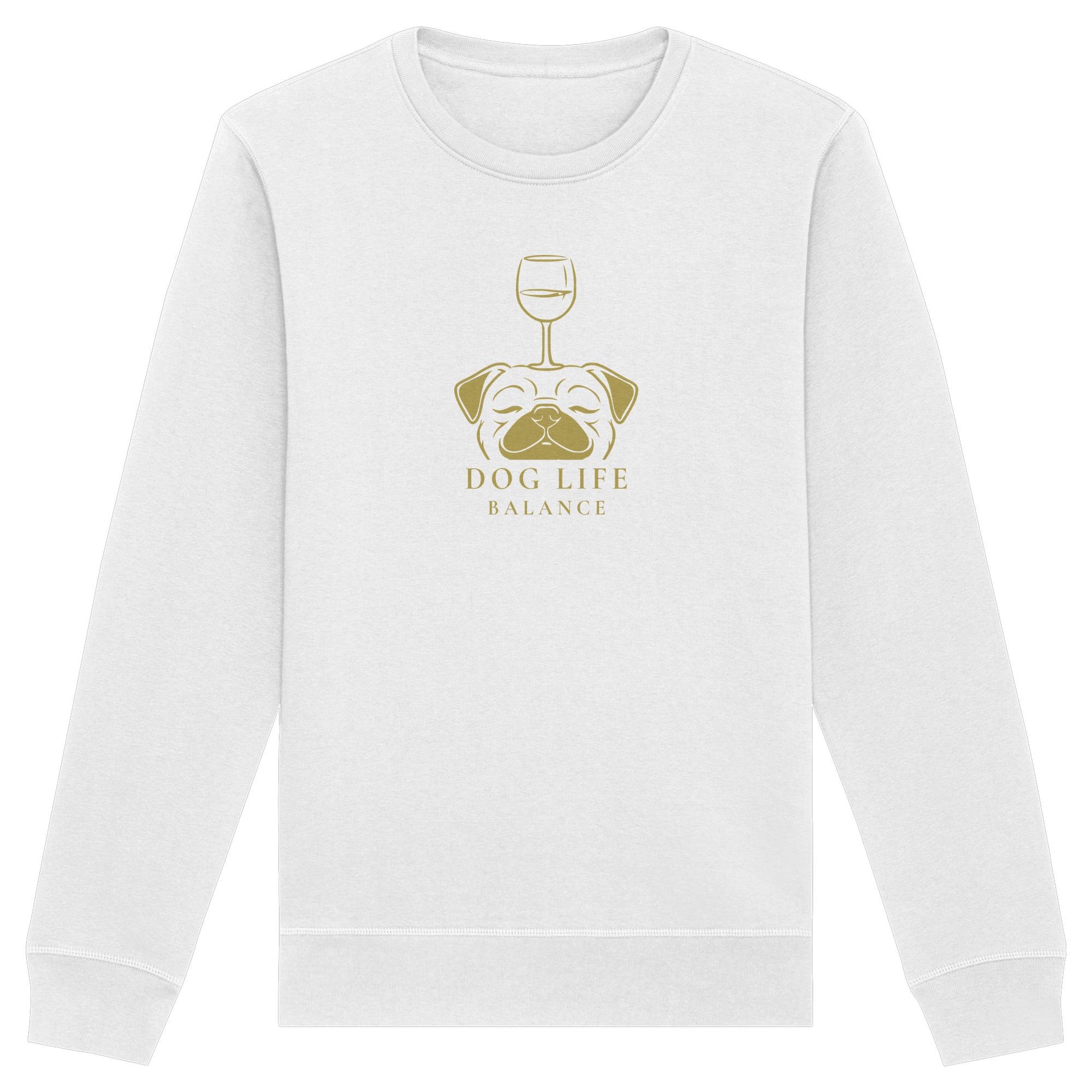 Dog Life Balance - Mops - Organic Basic Unisex Sweatshirt