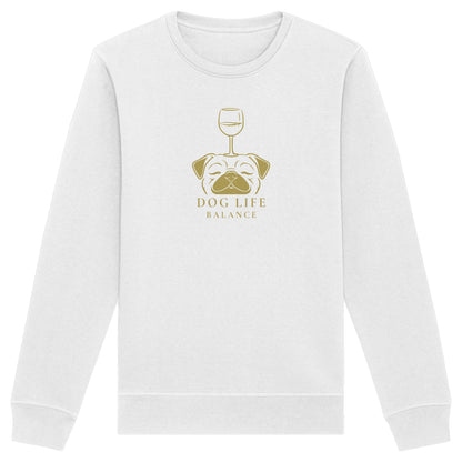 Dog Life Balance - Mops - Organic Basic Unisex Sweatshirt