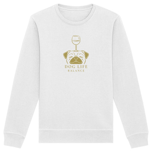 Dog Life Balance - Mops - Organic Basic Unisex Sweatshirt