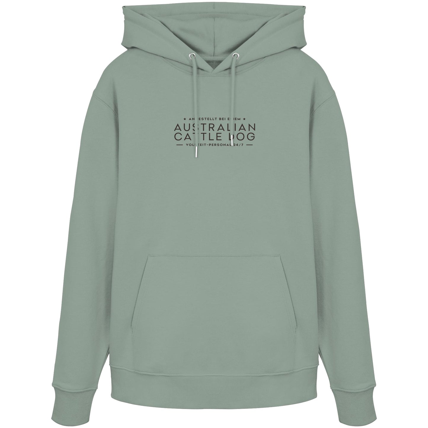 Vollzeit-Personal - Australian Cattle Dog - Organic Hoodie