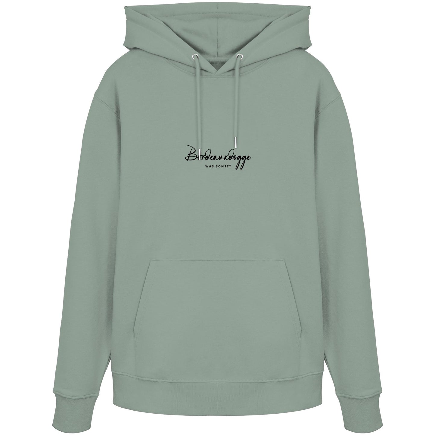 Was sonst? Bordeauxdogge - Organic Hoodie
