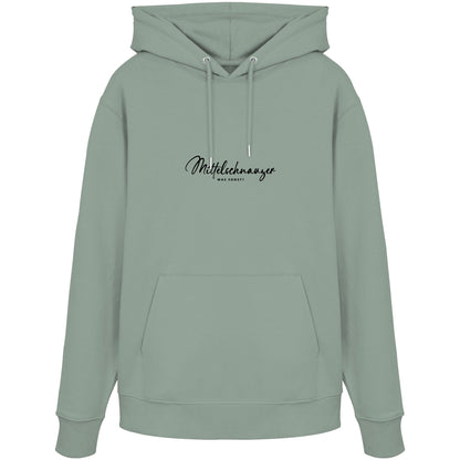 Was sonst? Mittelschnauzer - Organic Hoodie