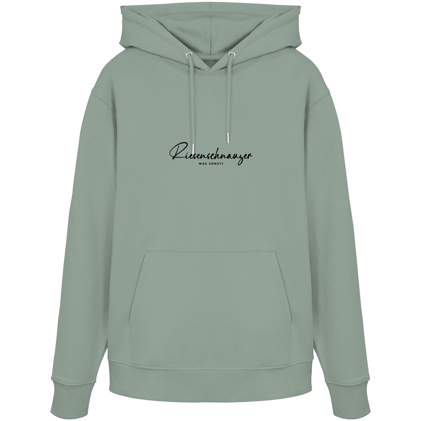 Was sonst? Riesenschnauzer - Organic Hoodie