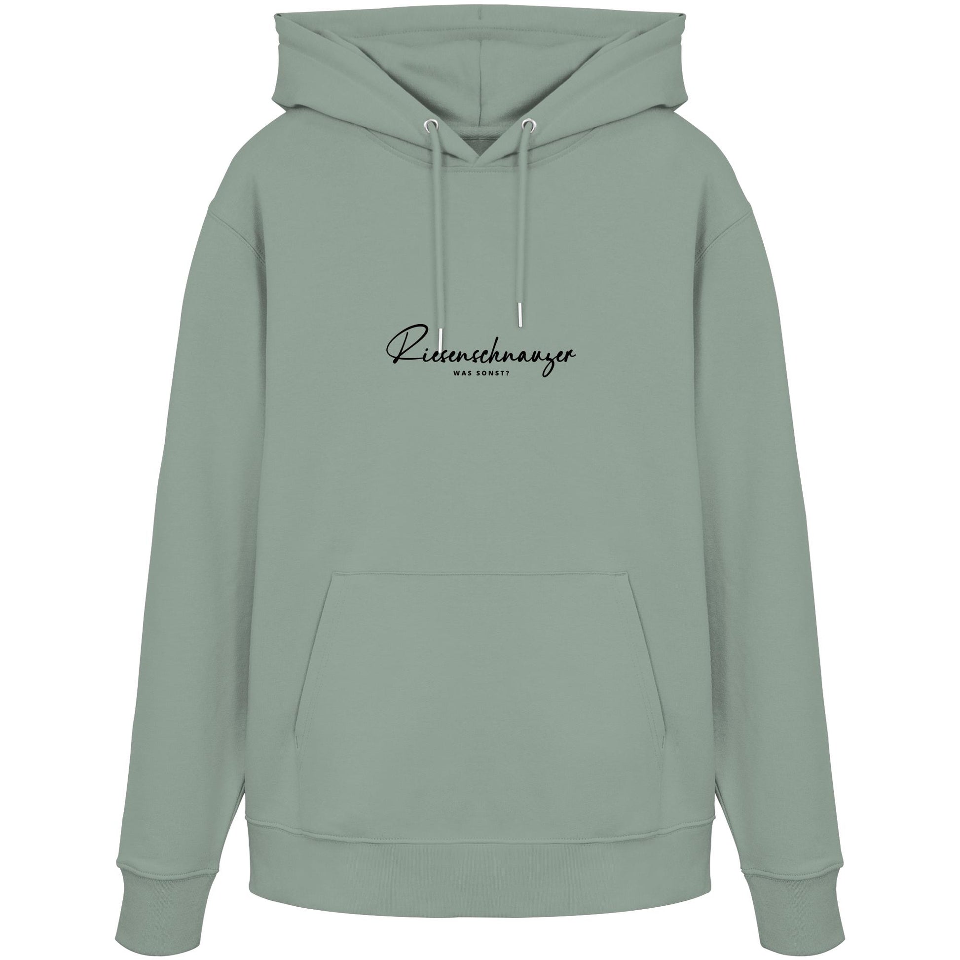Was sonst? Riesenschnauzer - Organic Hoodie