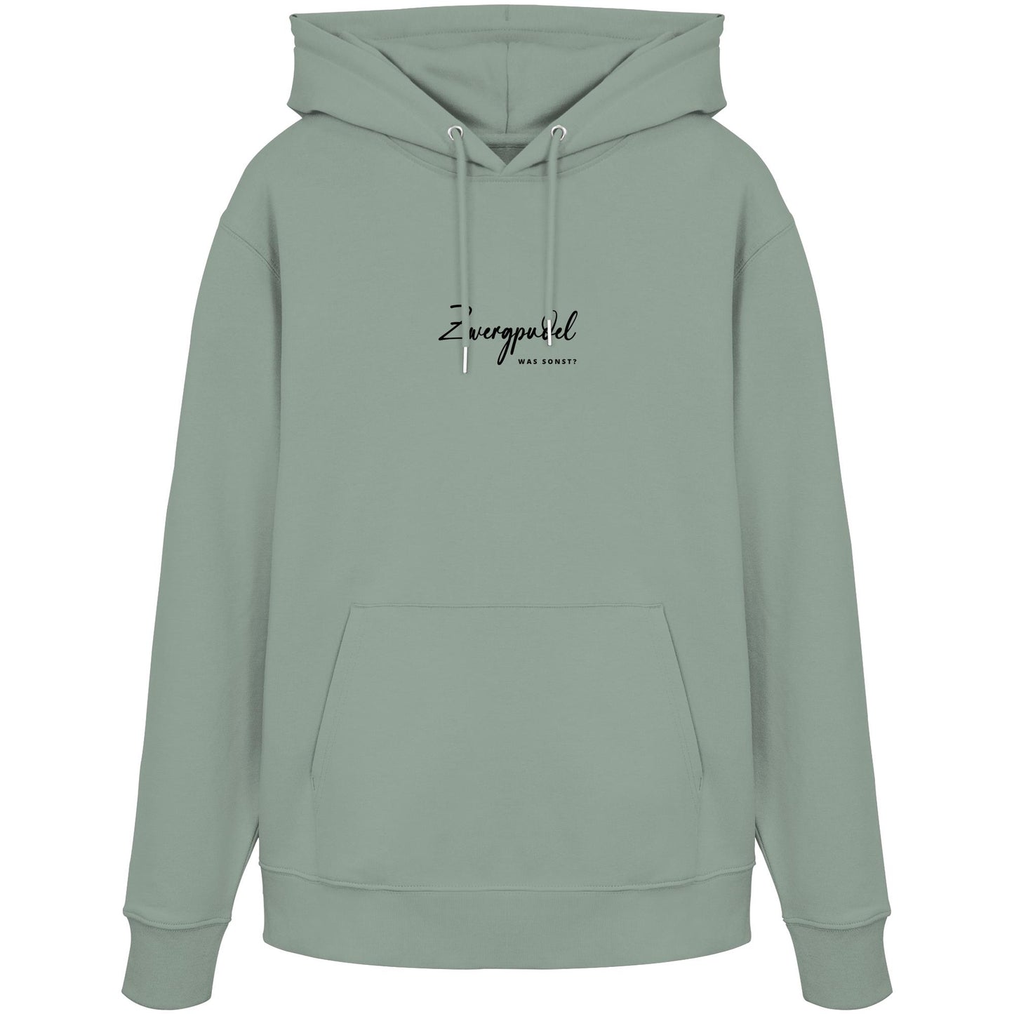 Was sonst? Zwergpudel - Organic Hoodie