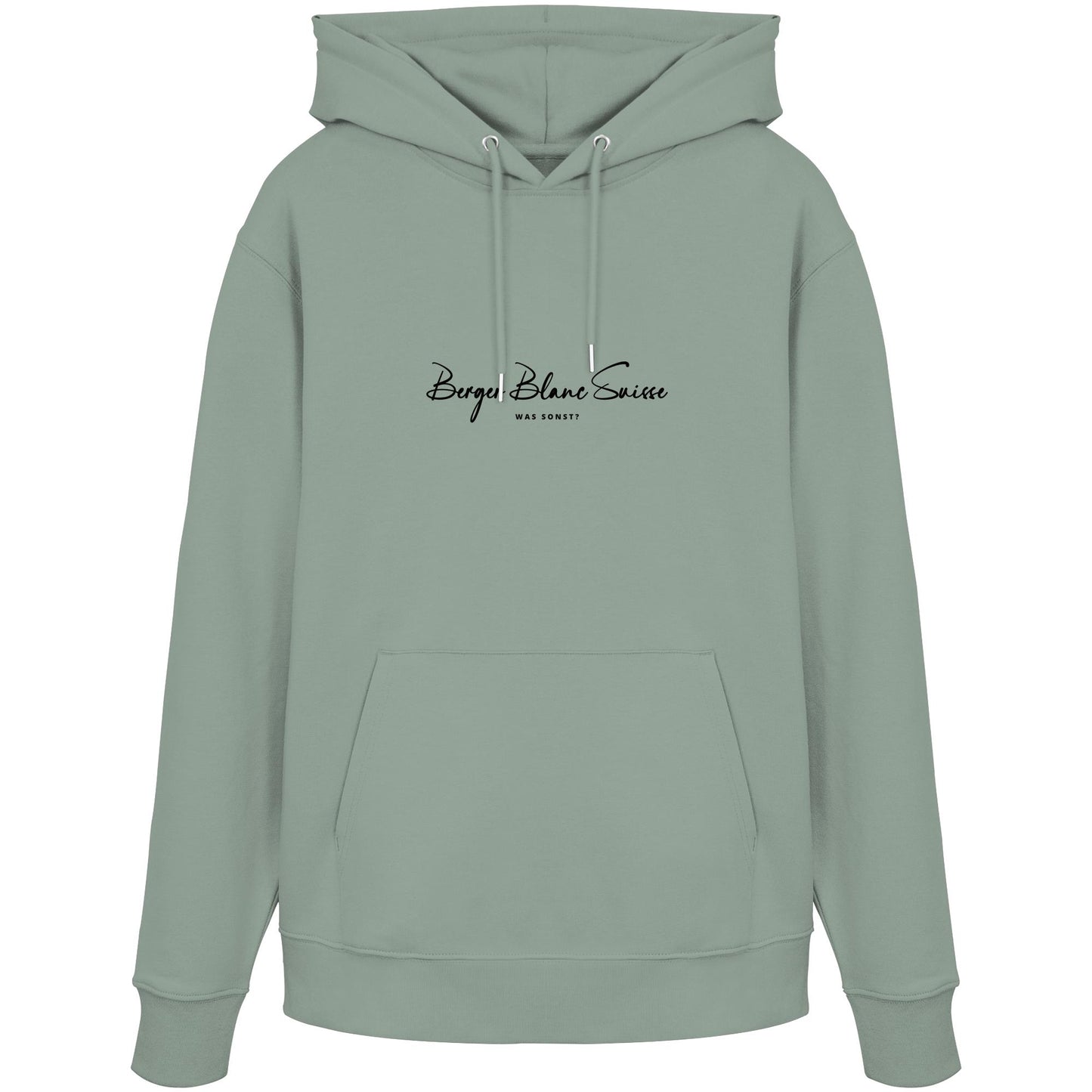 Was sonst? Berger Blanc Suisse - Organic Hoodie
