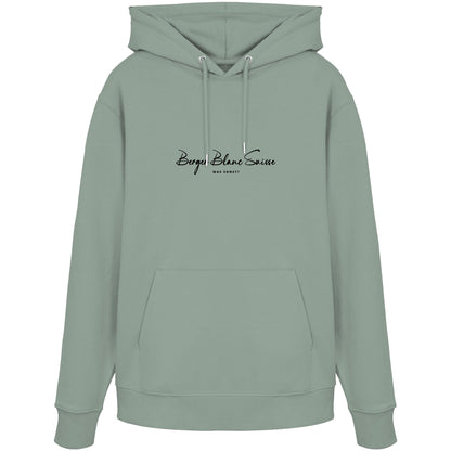 Was sonst? Berger Blanc Suisse - Organic Hoodie