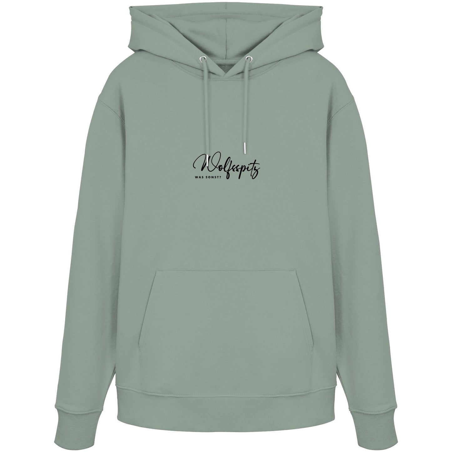 Was sonst? Wolfsspitz - Organic Hoodie