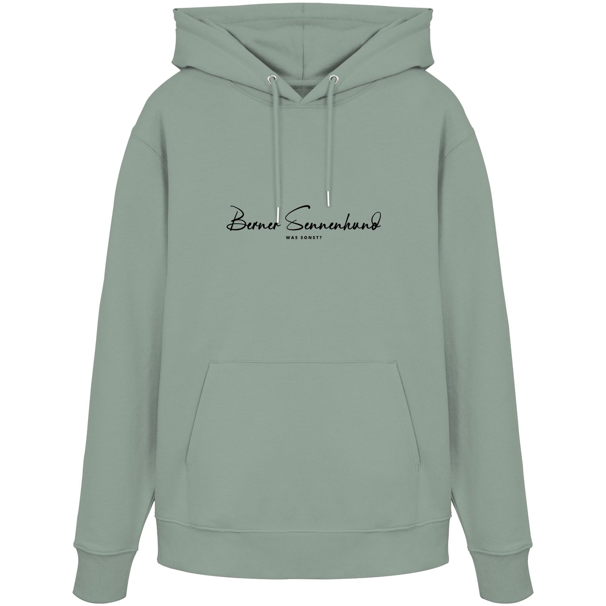 Was sonst? Berner Sennenhund - Organic Hoodie