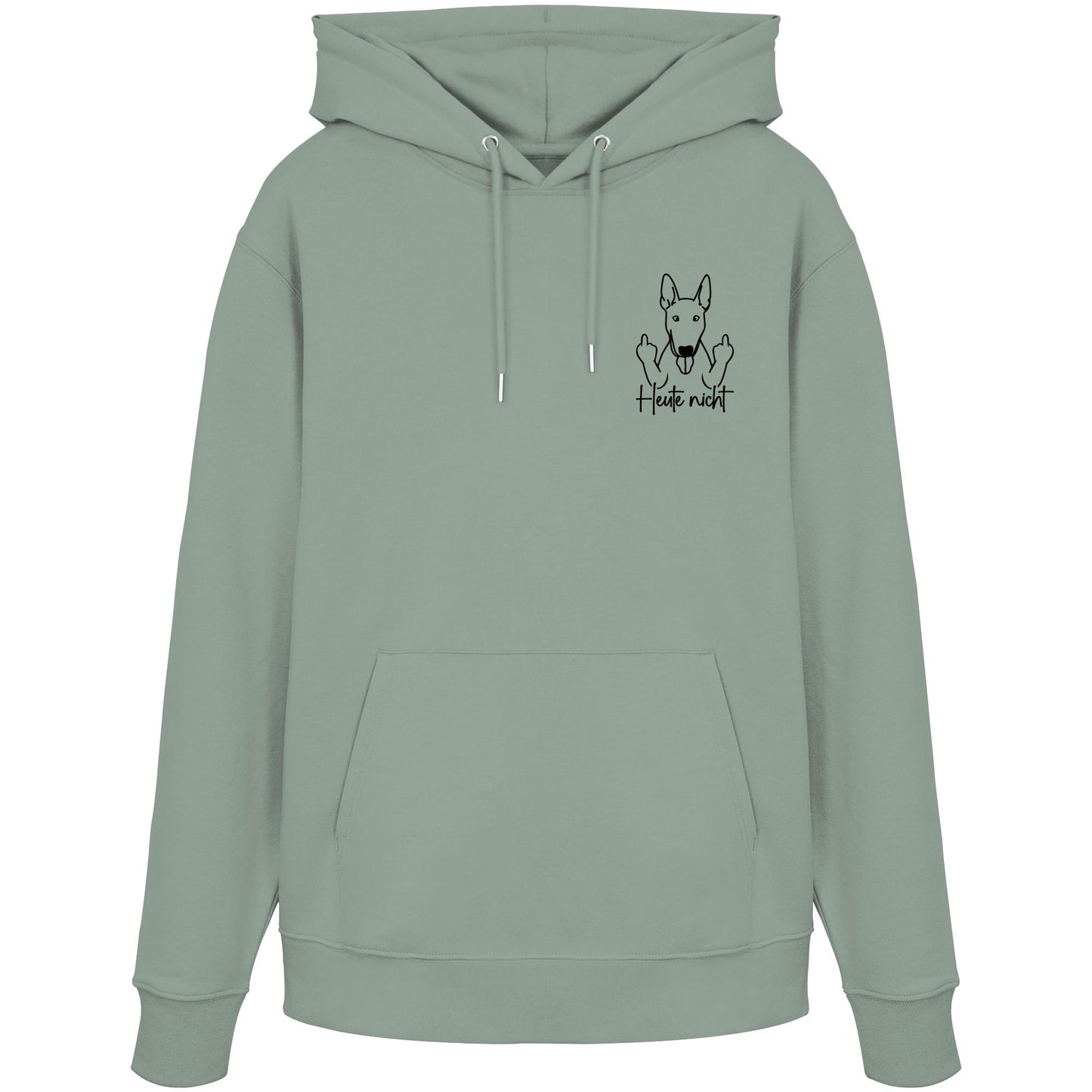 Heute nicht - Bullterrier - Organic Hoodie