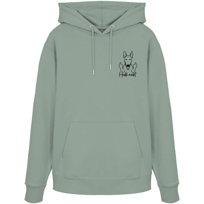 Heute nicht - Bullterrier - Organic Hoodie