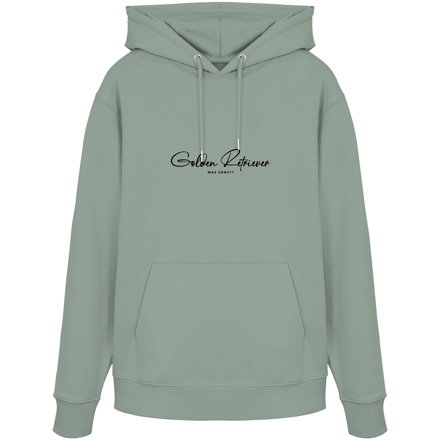 Was sonst? Golden Retriever - Organic Hoodie