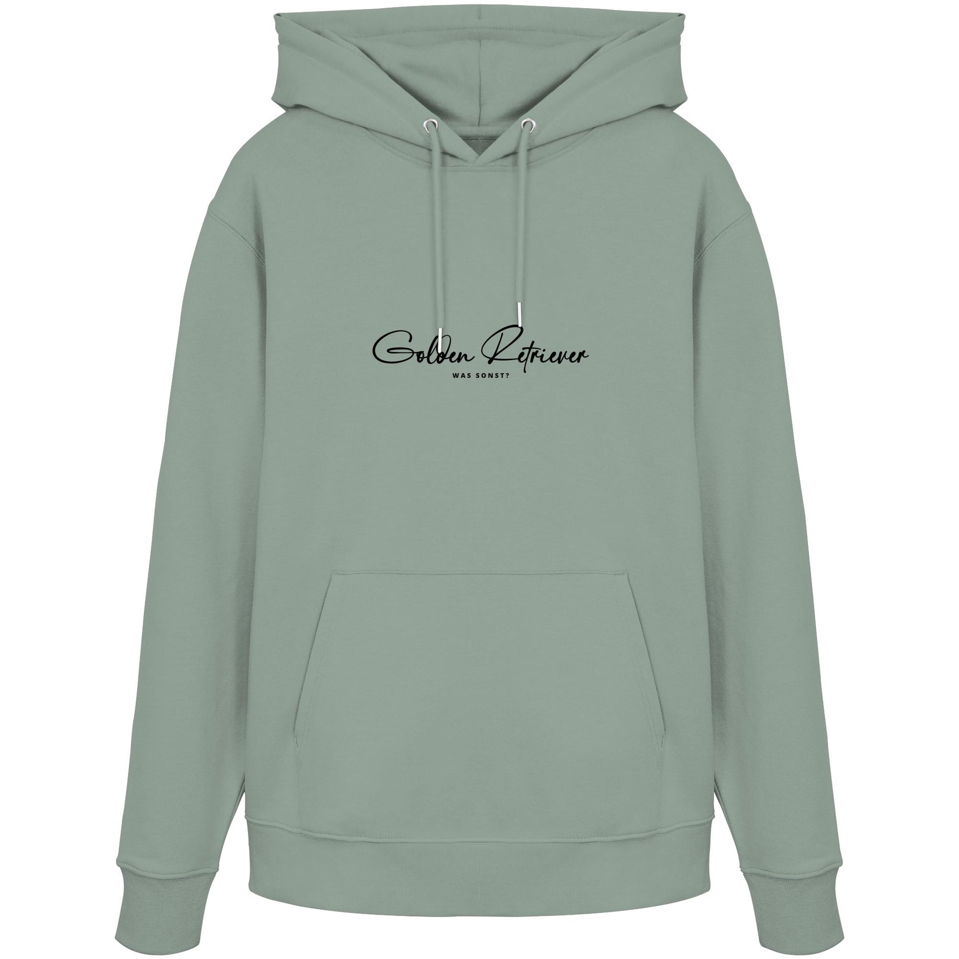 Was sonst? Golden Retriever - Organic Hoodie