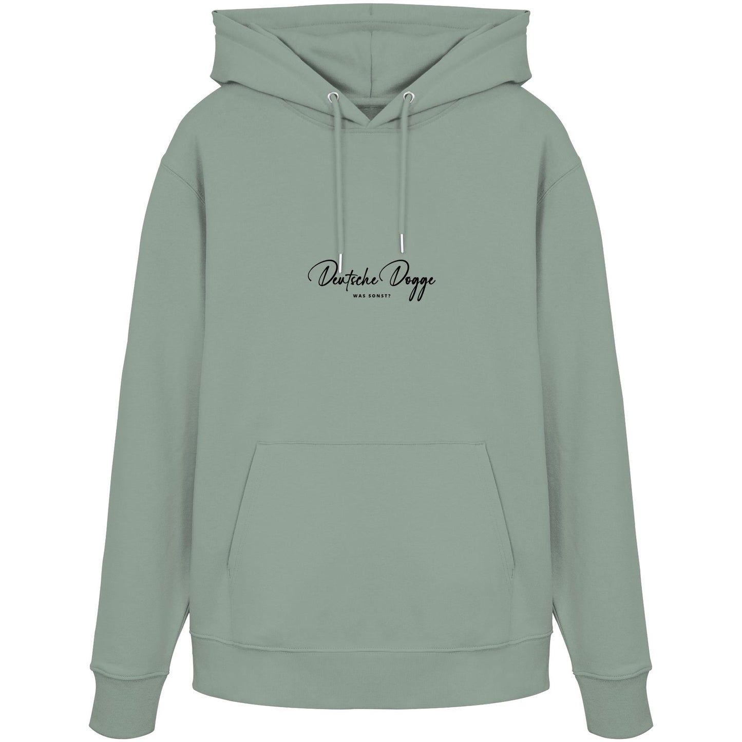 Was sonst? Deutsche Dogge - Organic Hoodie