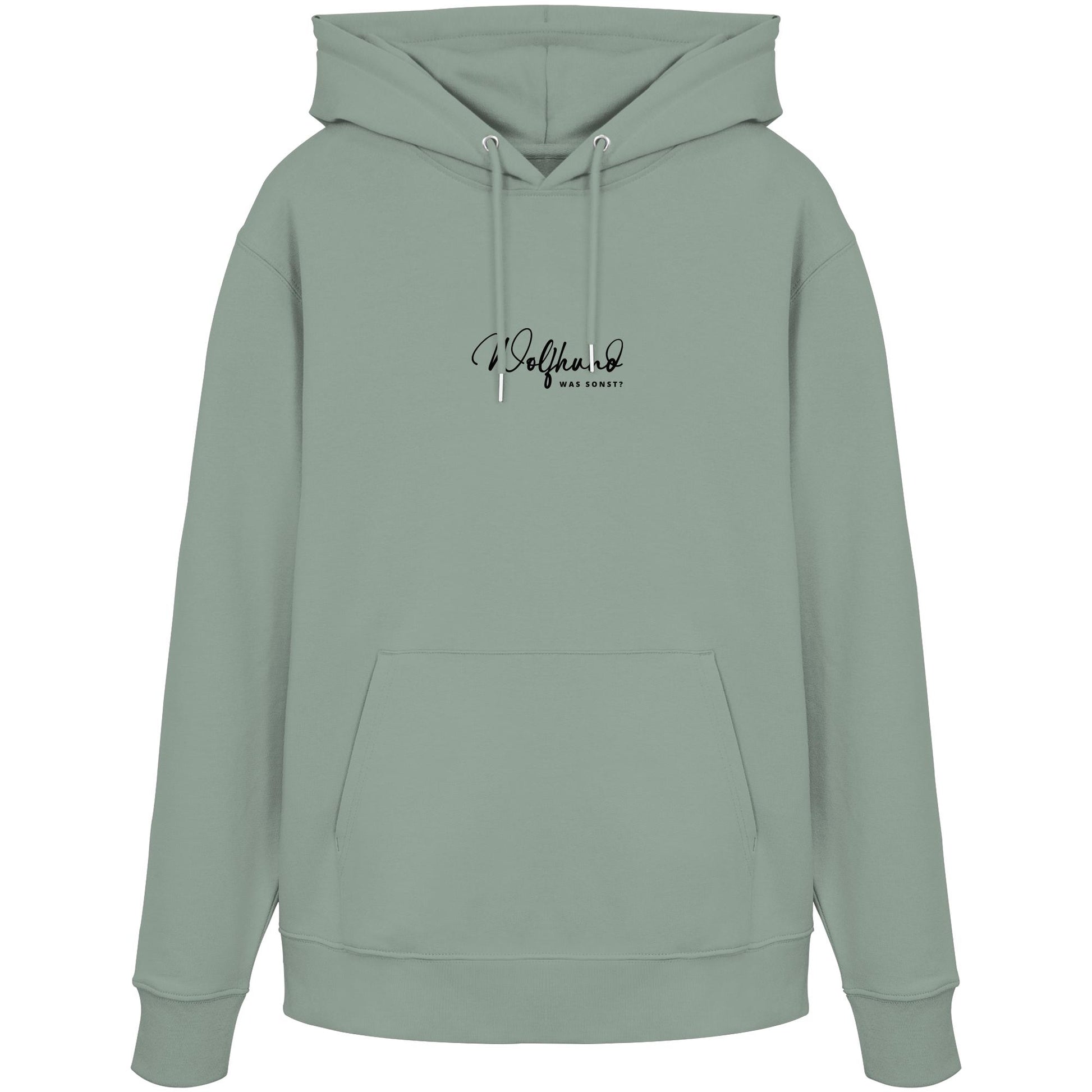 Was sonst? Wolfhund - Organic Hoodie