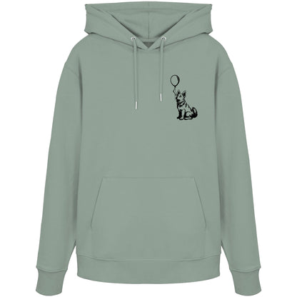 Ballon Weißer Schäferhund - Organic Hoodie