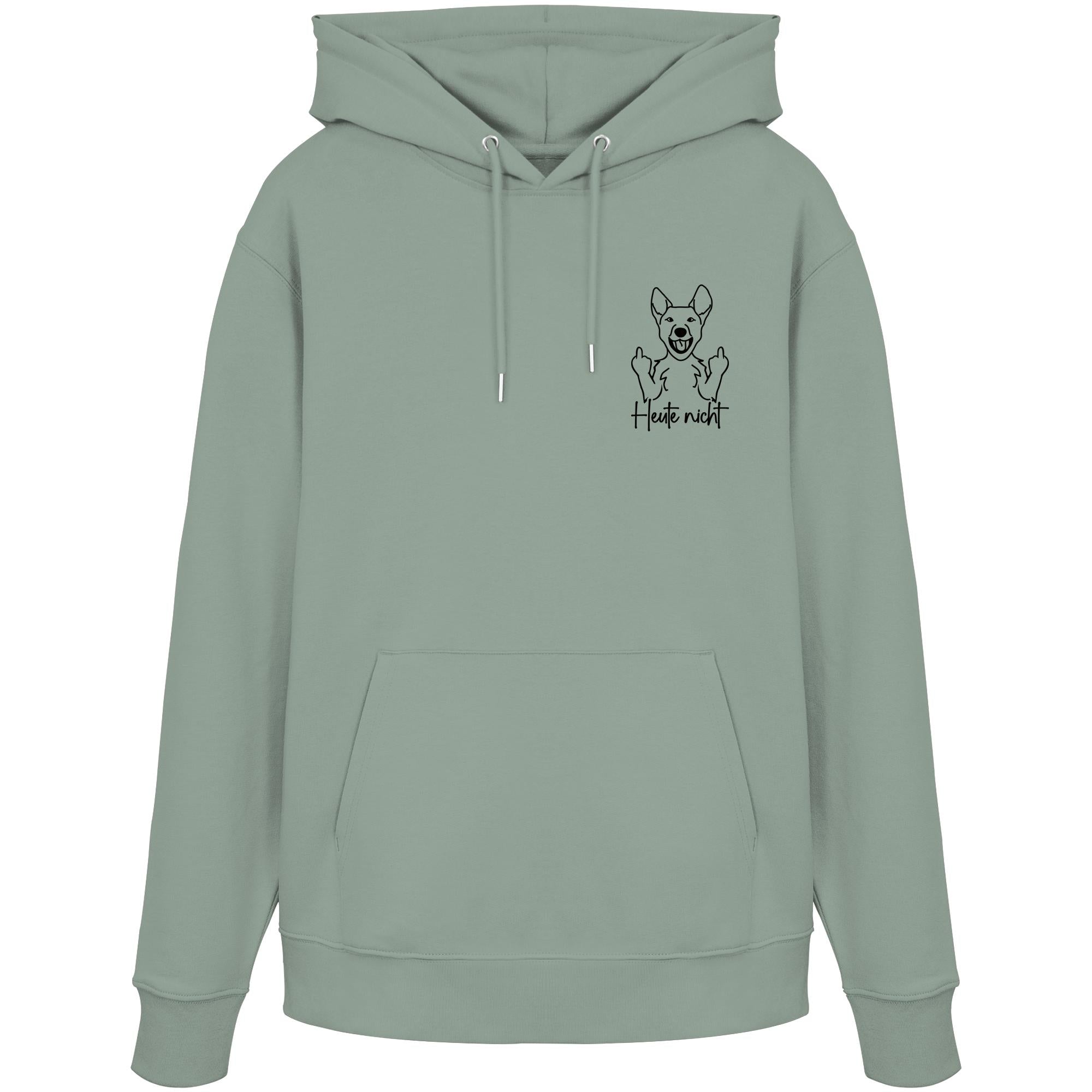 Heute nicht - Australian Cattle Dog - Organic Hoodie