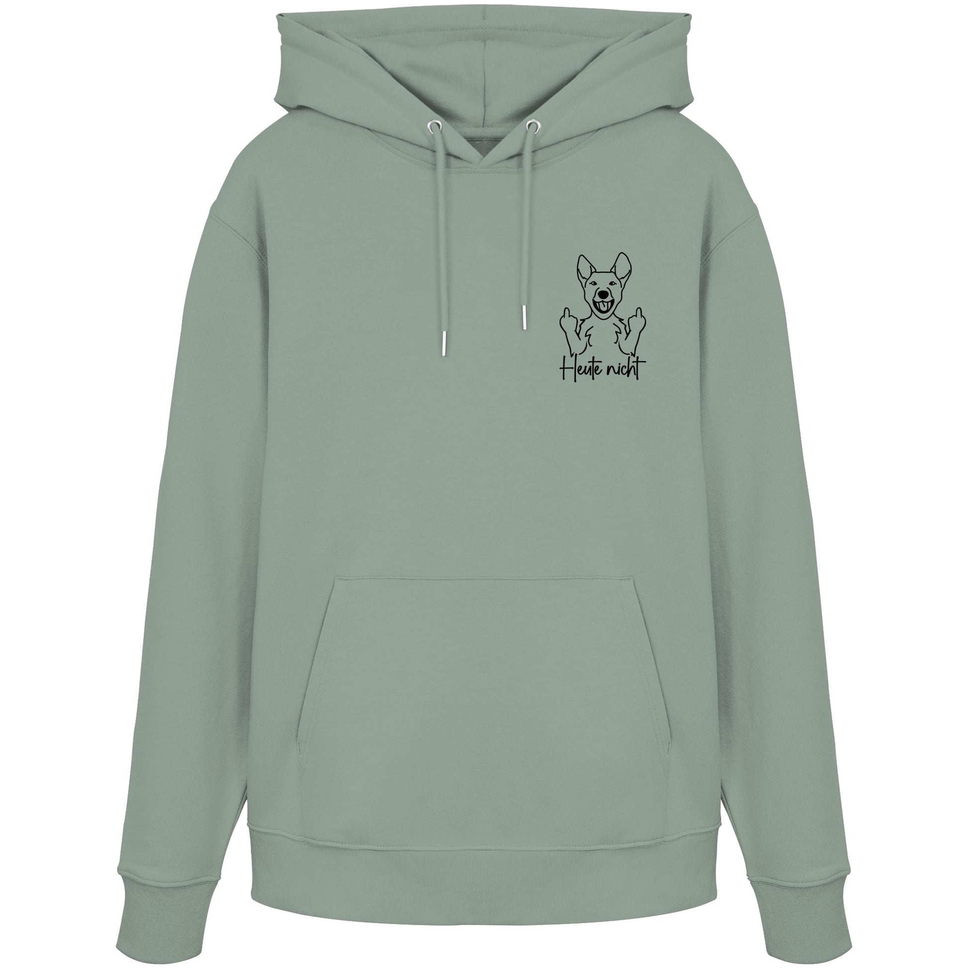Heute nicht - Australian Cattle Dog - Organic Hoodie
