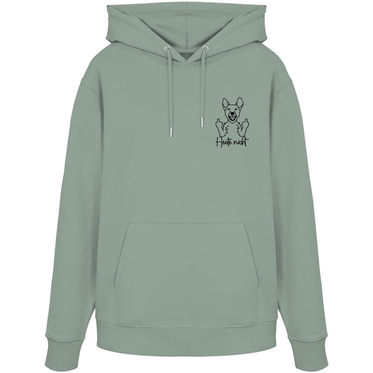 Heute nicht - Australian Cattle Dog - Organic Hoodie