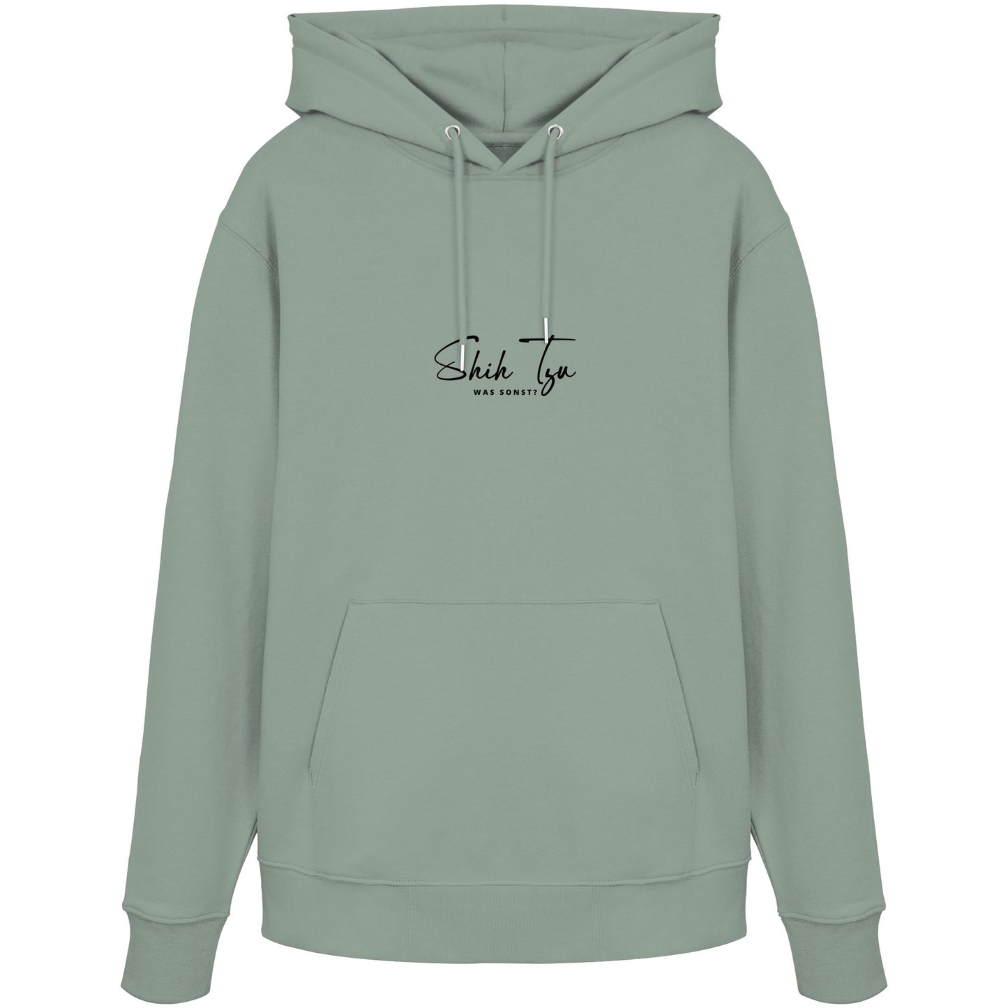 Was sonst? Shih Tzu - Organic Hoodie