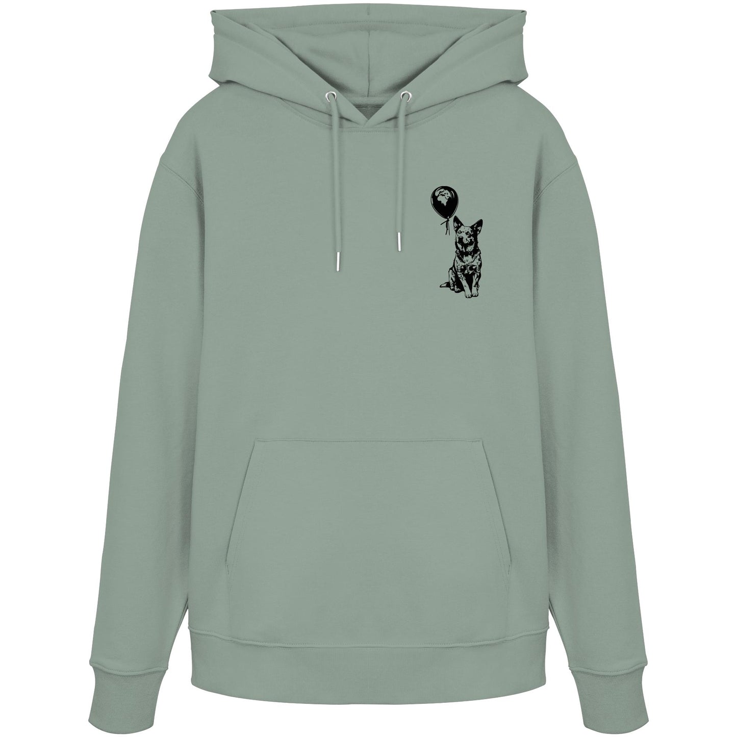 Ballon Australian Cattle Dog - Organic Hoodie