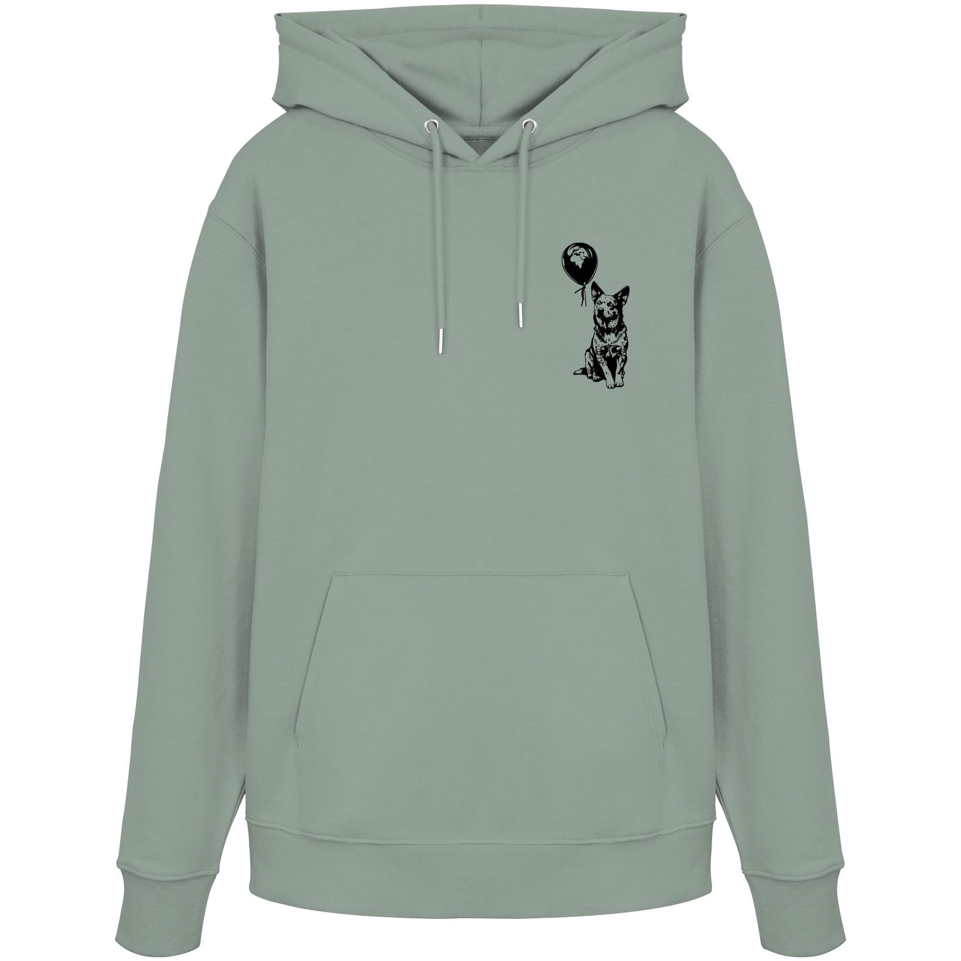 Ballon Australian Cattle Dog - Organic Hoodie