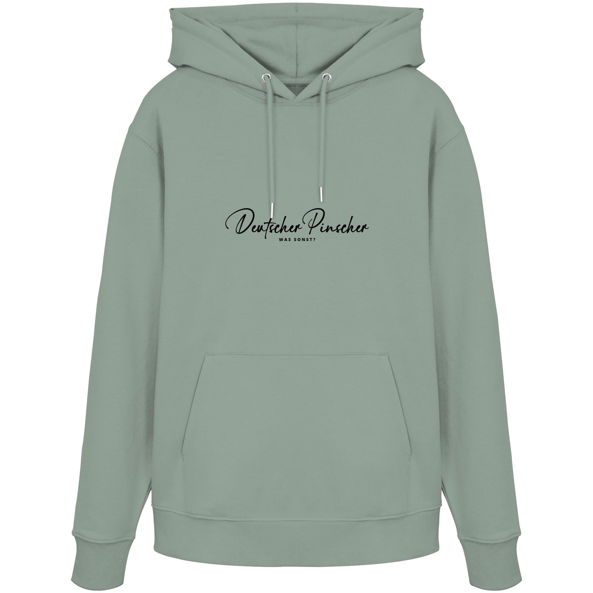 Was sonst? Deutscher Pinscher - Organic Hoodie