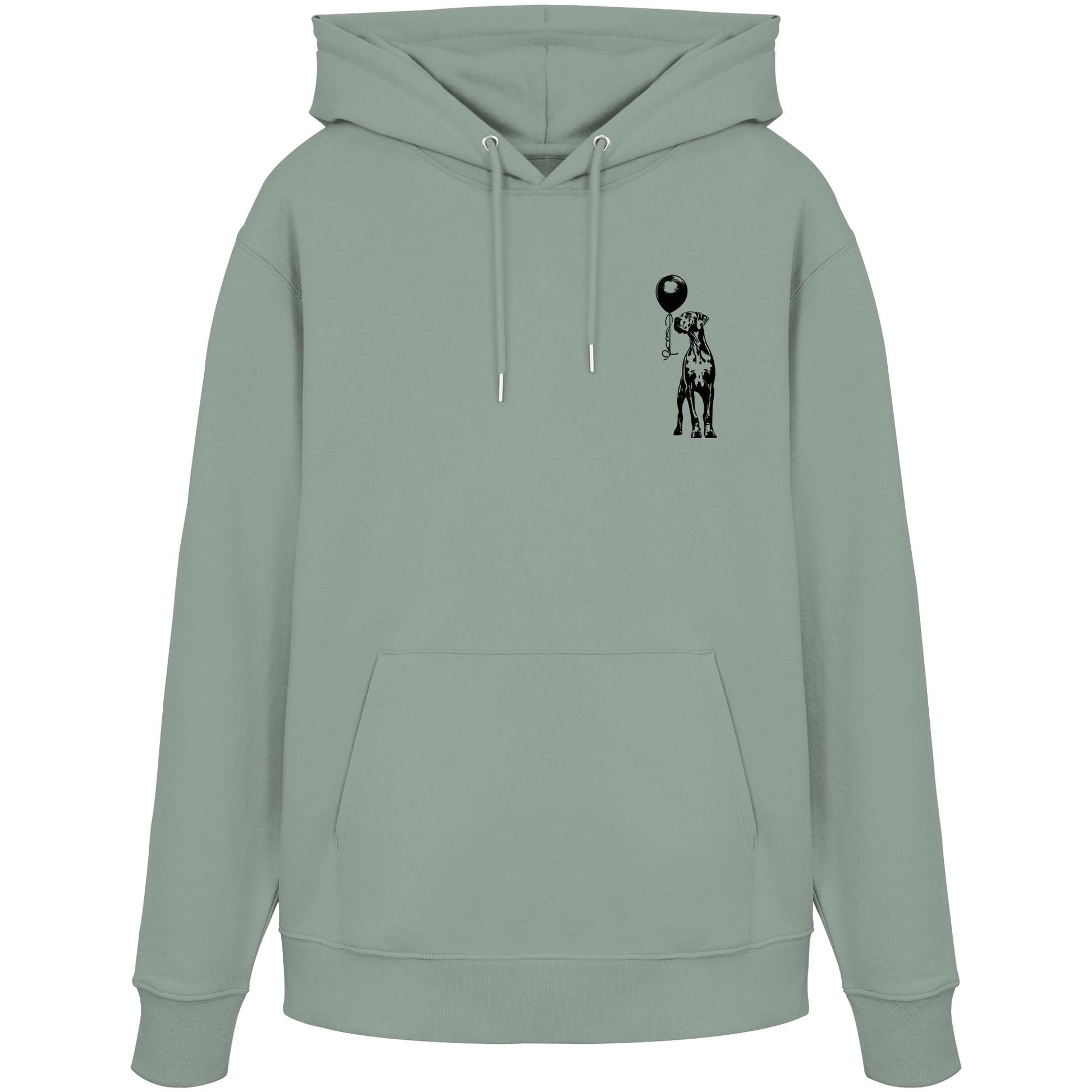 Ballon Deutsche Dogge - Organic Hoodie