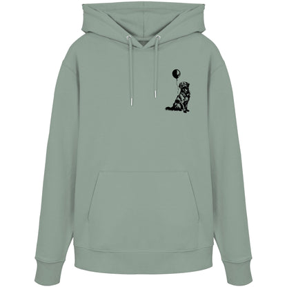 Ballon Flat Coated Retriever - Organic Hoodie