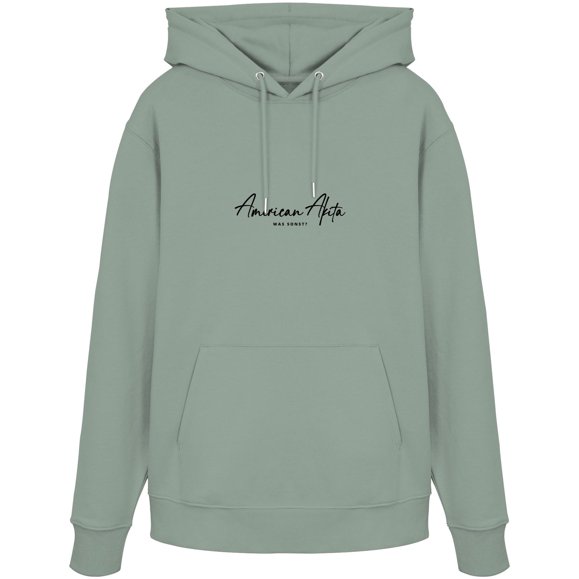 Was sonst? American Akita - Organic Hoodie