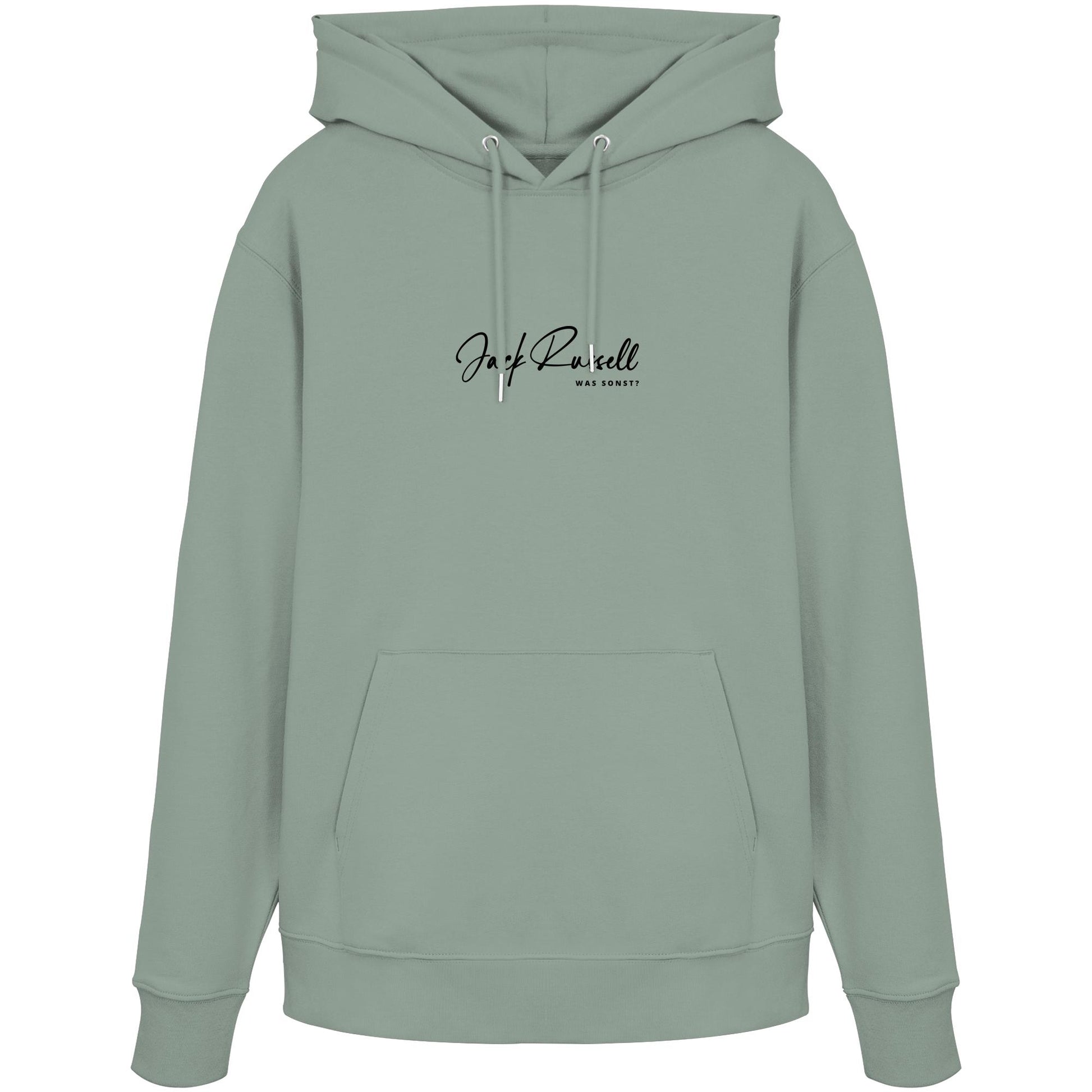 Was sonst? Jack Russell - Organic Hoodie