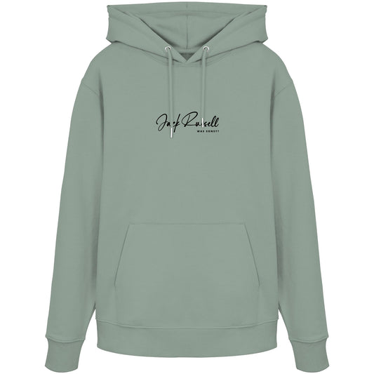 Was sonst? Jack Russell - Organic Hoodie
