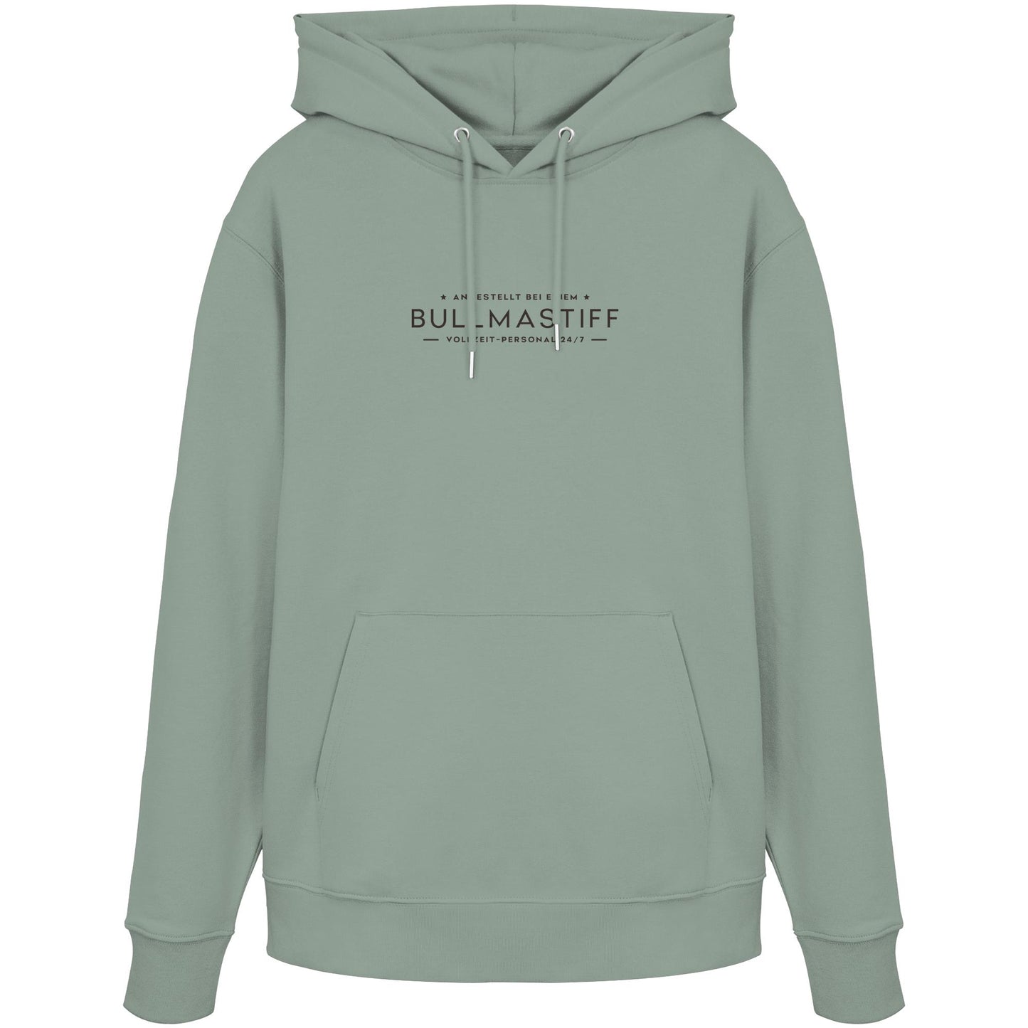 Vollzeit-Personal - Bullmastiff - Organic Hoodie