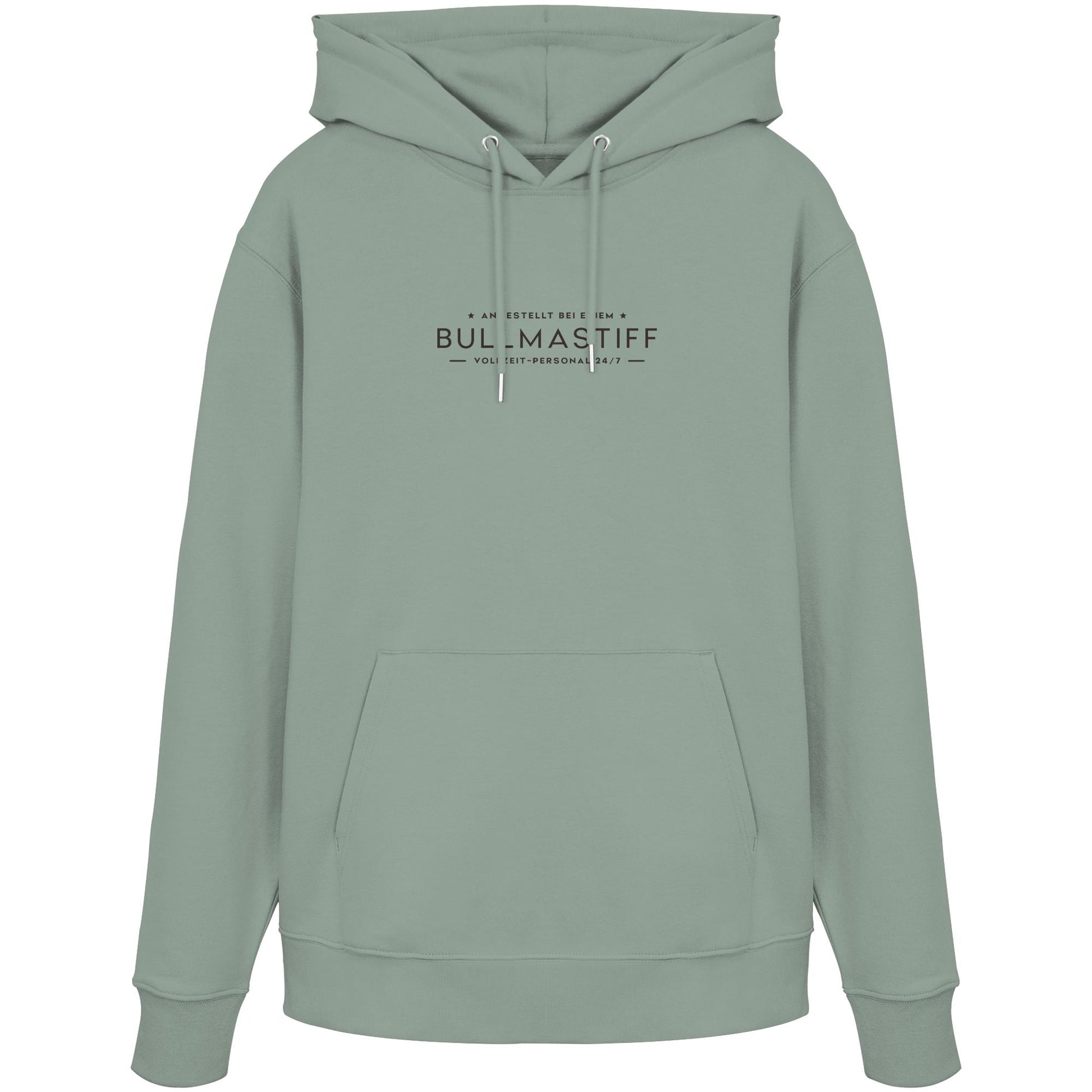 Vollzeit-Personal - Bullmastiff - Organic Hoodie
