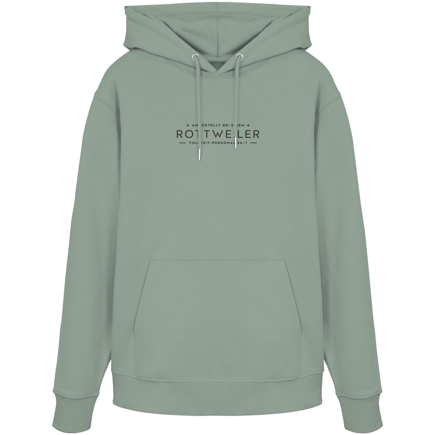 Vollzeit-Personal - Rottweiler - Organic Hoodie